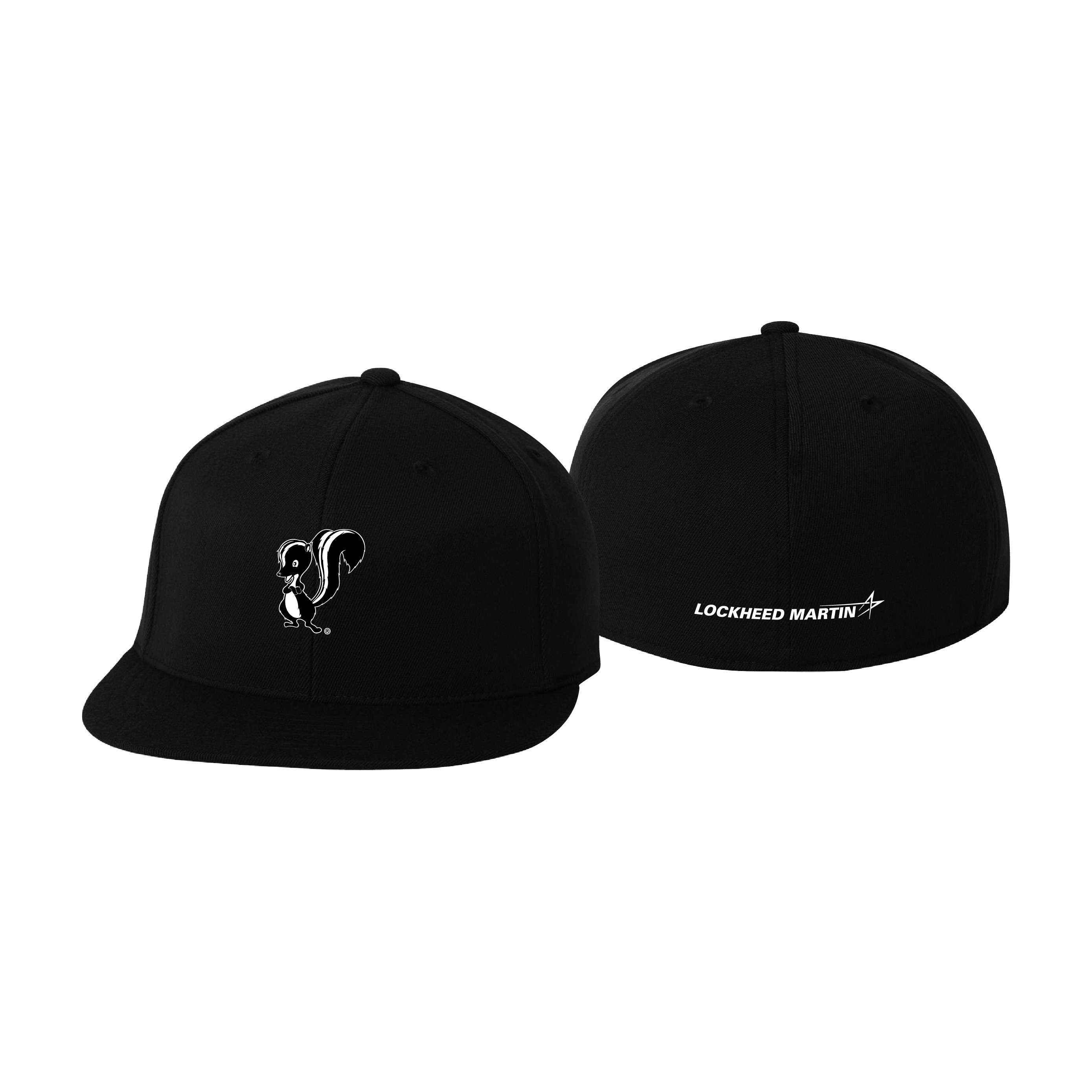 Skunk Works FlexFit Adult Flat Bill Cap